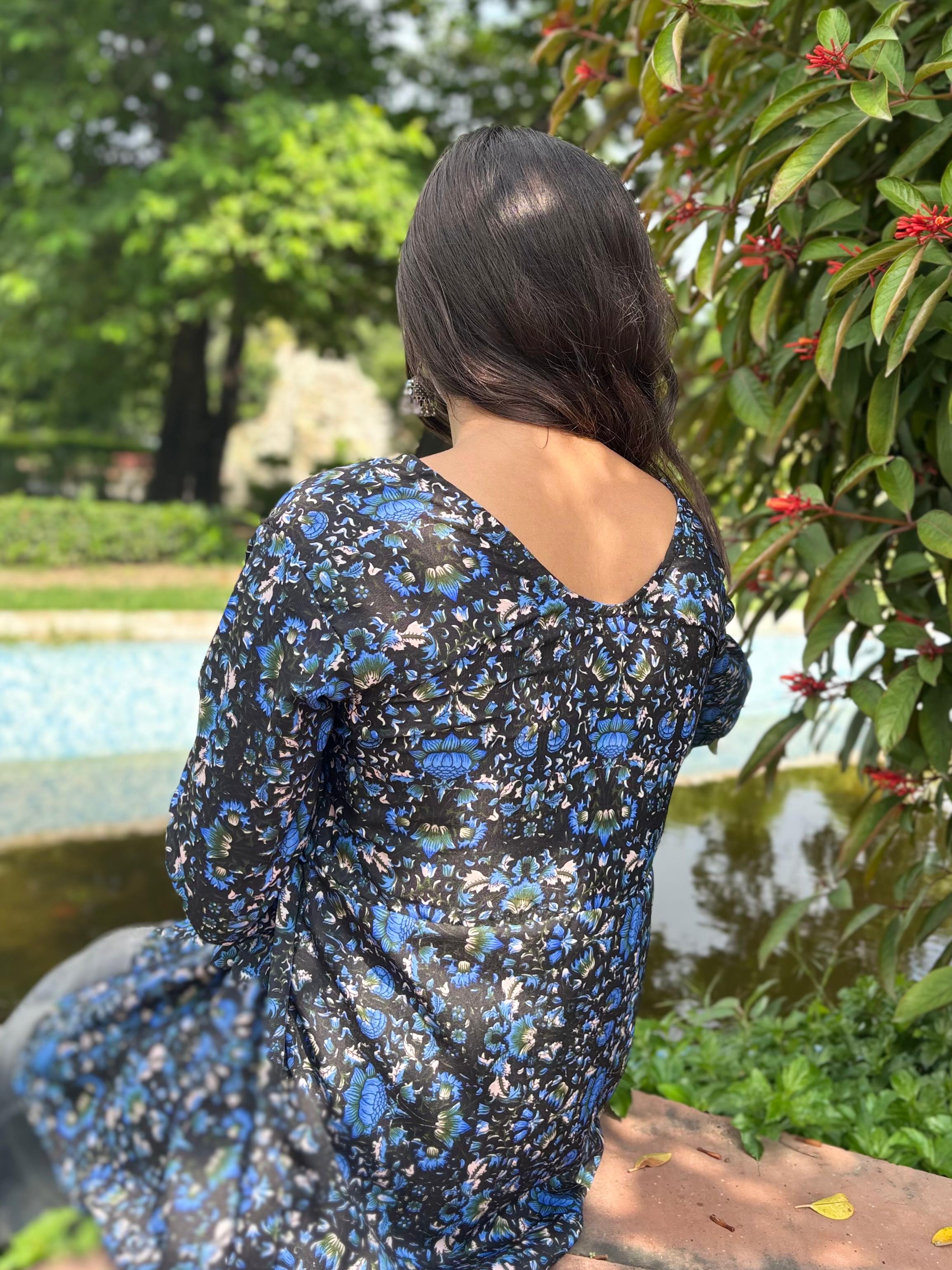 Ziya - Floral Kurti Top