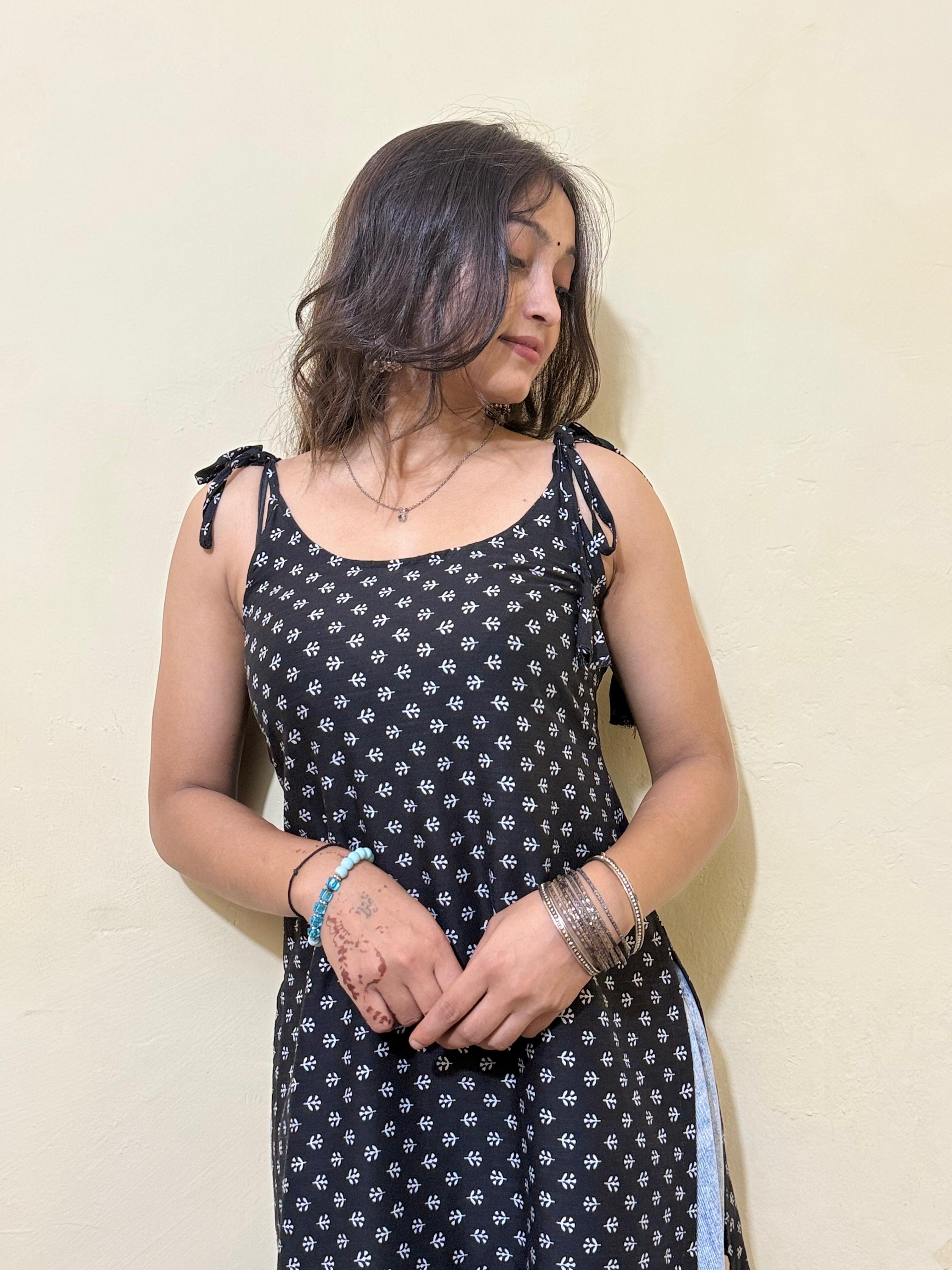 Naaz - Tie-Up Short kurti